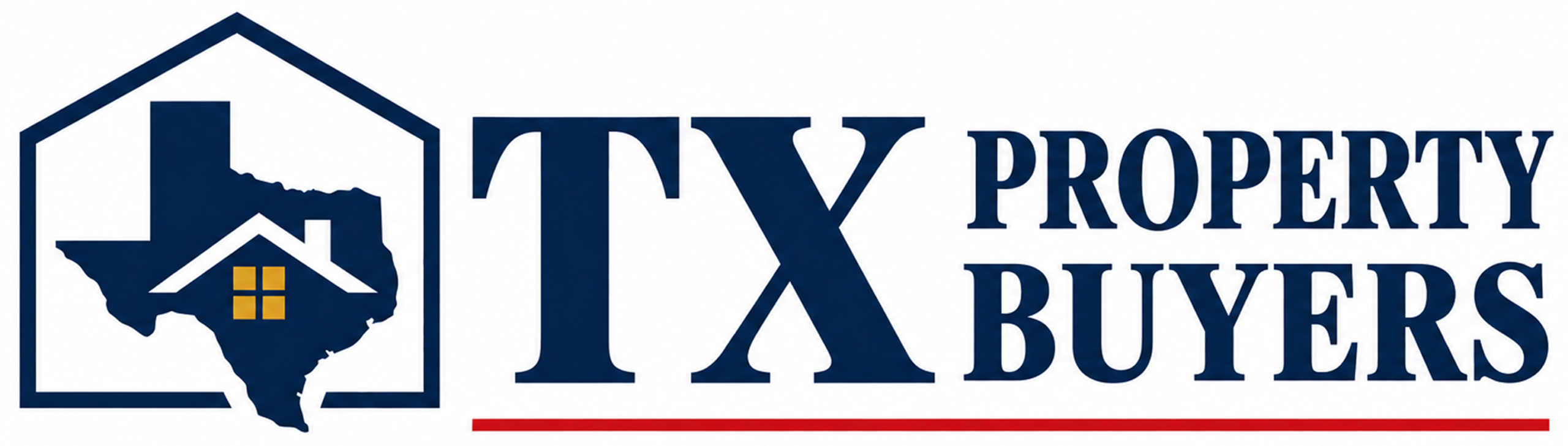 TX Property Buyers logo for Dallas Fort Worth cash home buying company